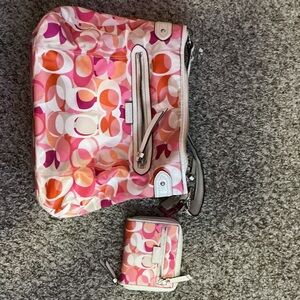 Coach Multicolor Shoulder Bag Set